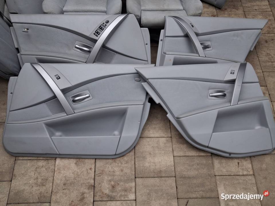 Siedzenia fotele grzane boczki bmw e 61 przed