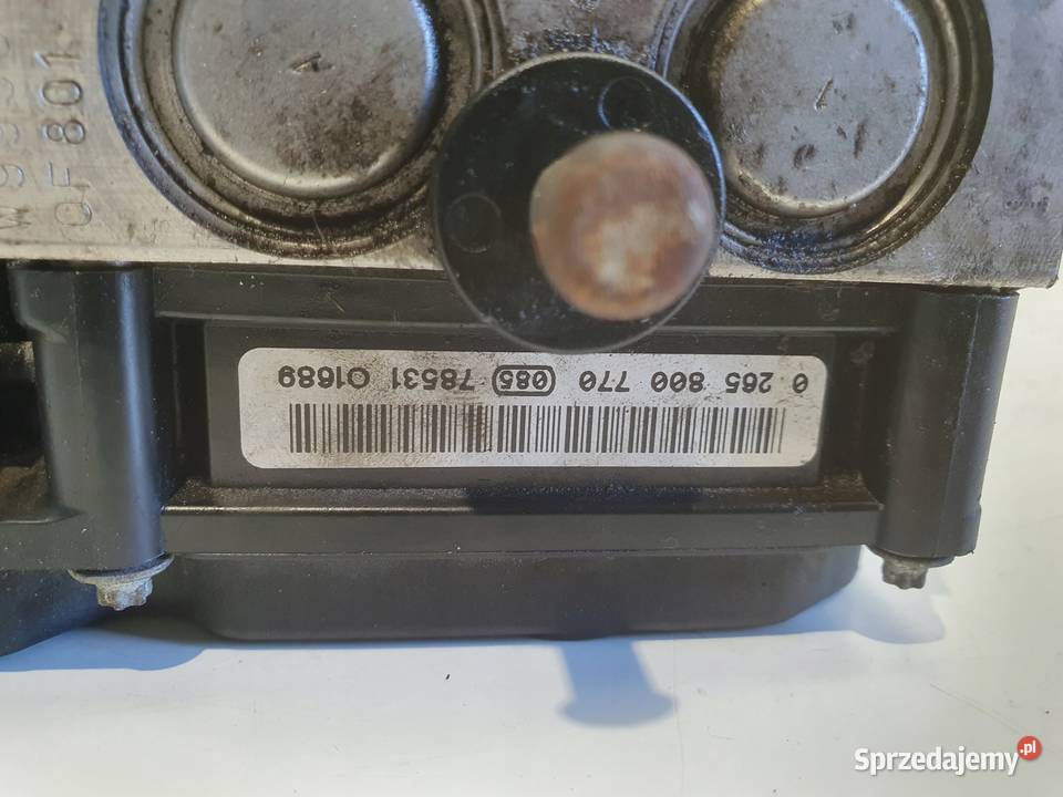 Opel Corsa C 10 12V POMPA ABS hamulcowa Rudka