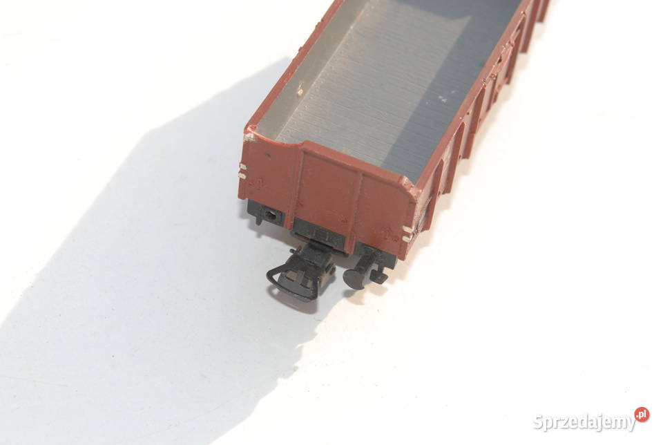 Stara zabawka otwarty wagon towarowy węglarka