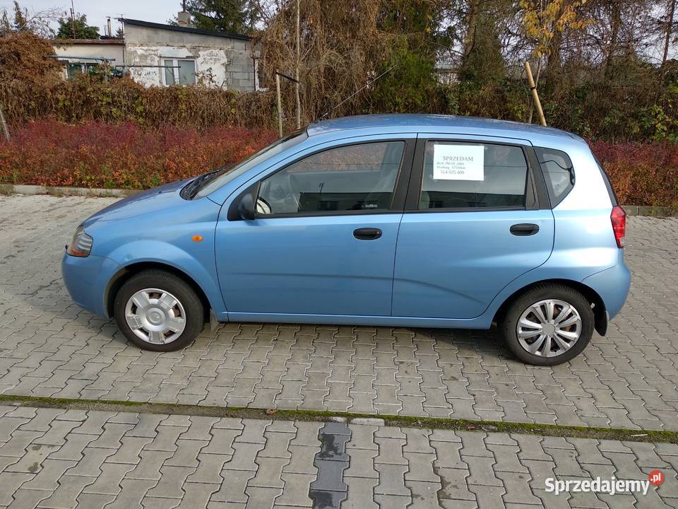 Chevrolet Aveo 12 z polskiego salonu I welurowa tapicerka Bydgoszcz