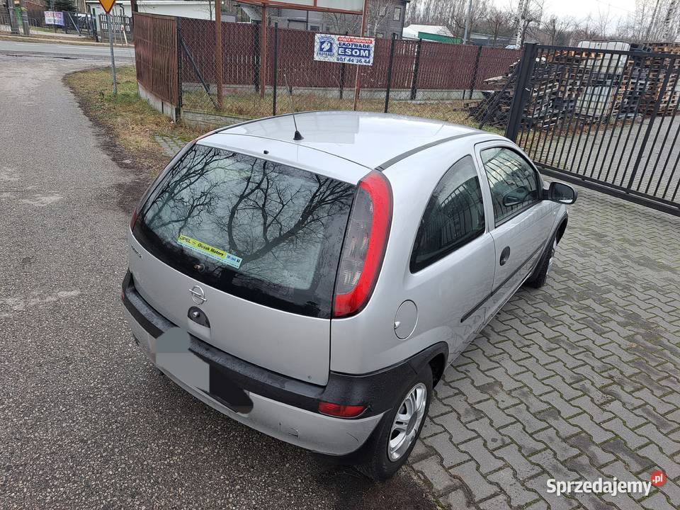 Sprzedam ładnego Opla Corsa C 10 benzyna 2003r Żyrardów