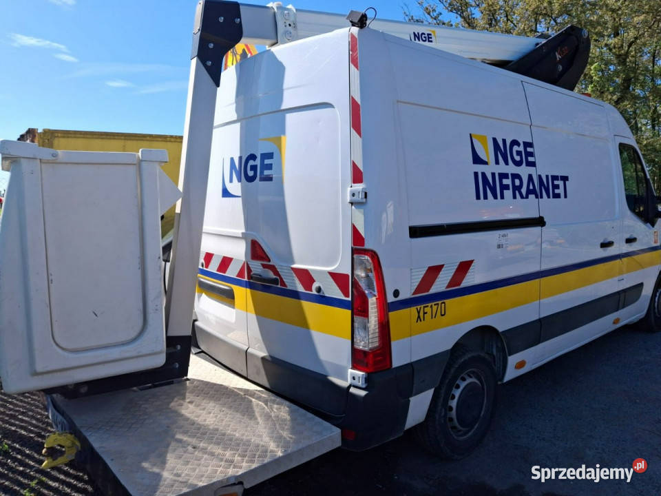 Renault Master Podnośnik Koszowy KLubb K32 furgon Pleszew sprzedam