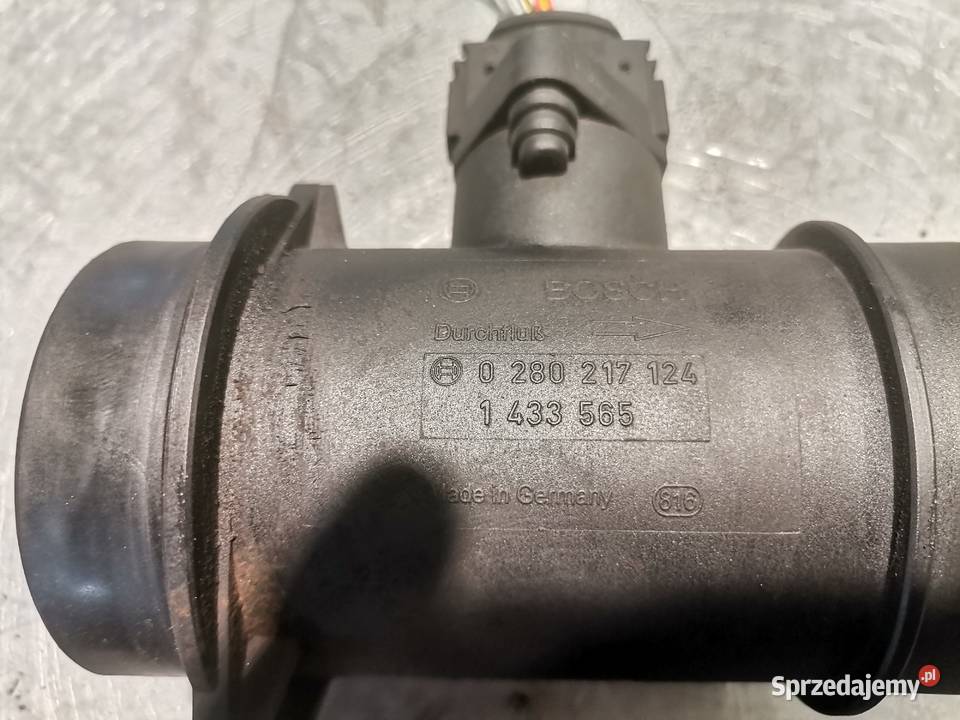 BMW E46 18 PRZEPŁYWOMIERZ POWIETRZA 0280217124 Nowy Sącz sprzedam