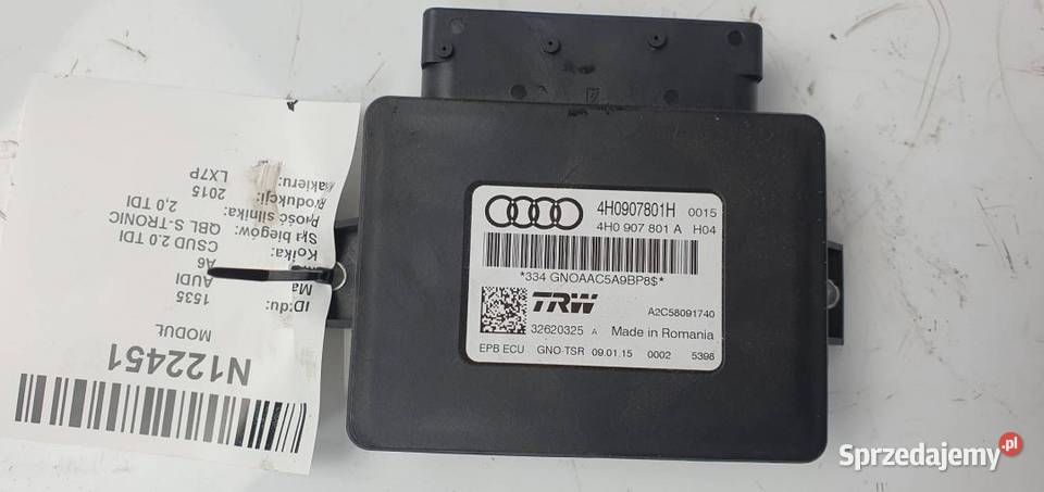 AUDI A6 C7 MODUŁ 4H0907801H 4H0907801A FV23 Lipno