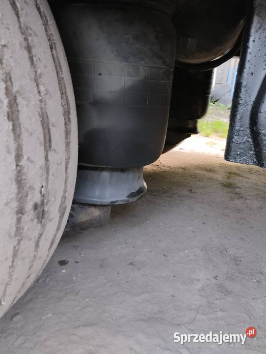 Naczepa firanka mega Krone oś podnoszona SAF Lublin