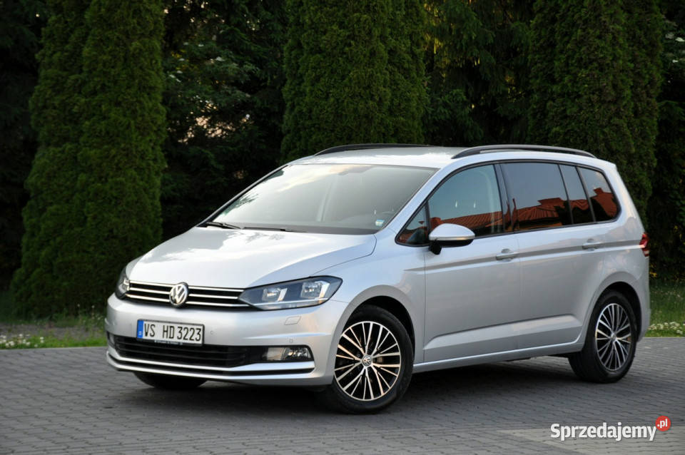 Volkswagen Touran 20TDI150NaviAutomatRadar kurtyny powietrzne Ostrów Mazowiecka