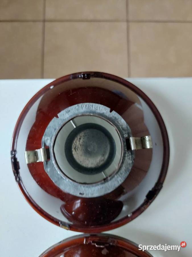 Orginalne lampy fiat 125p firmy ZELMOT z dawnej Mysłowice