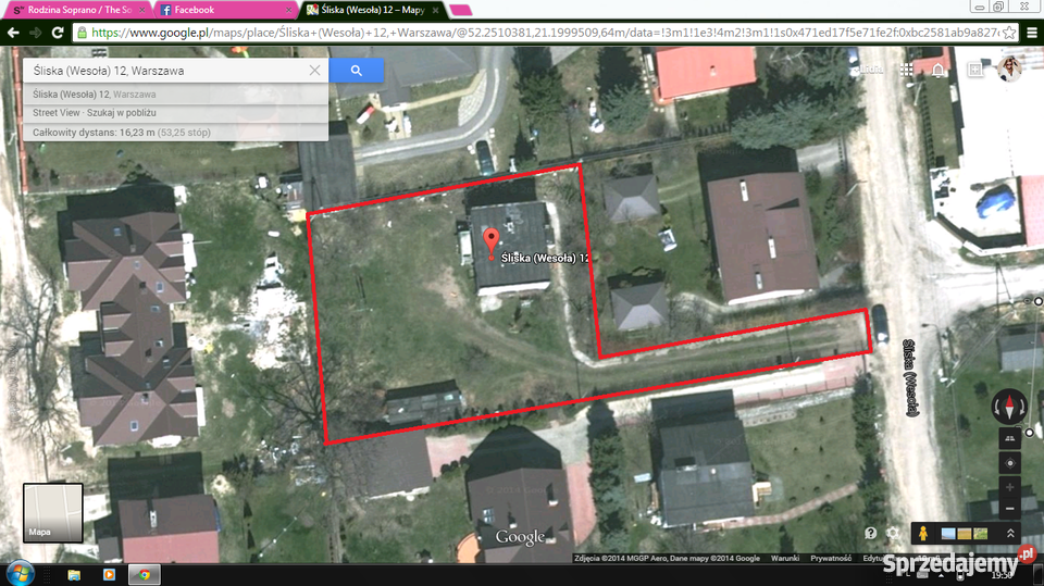 DZIAŁKA 1200m2 WARSZAWA WESOŁA prąd Warszawa sprzedam