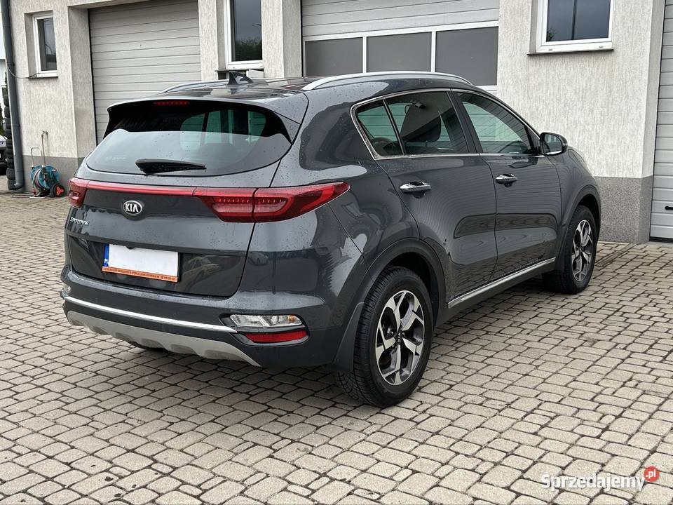KIA SPORTAGE 16 BENZYNA Salon Polska Serwis ASO szary Sportage Białystok