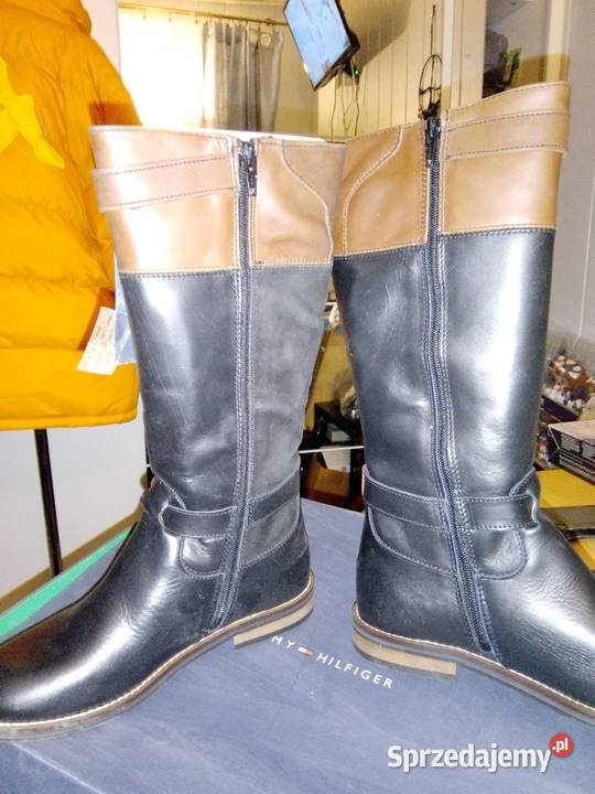 Kozaki damskie oficerki Tommy Hilfiger rozmiar Kozaki Mińsk Mazowiecki