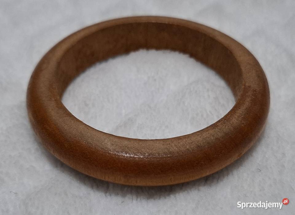 Drewniane kółko karnisza brązowe karnisz 40mm 1 Pozostałe