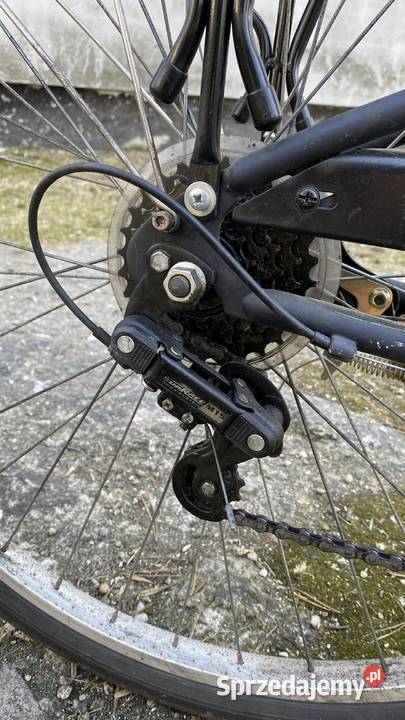 Damski miejski rower b twin czarny matowy Łódź