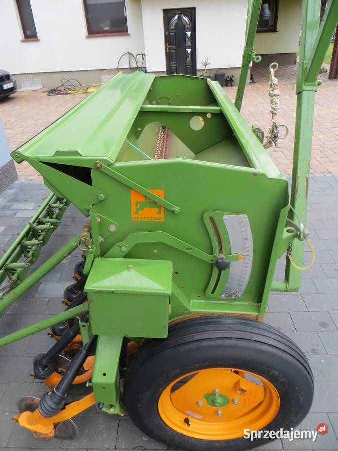 Siewnik do zboża Amazone D825 SUPER talerzowy Rolnictwo wielkopolskie Cielcza