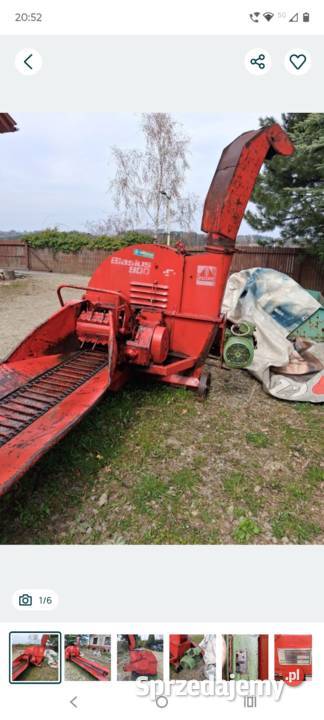 Rembak do gałęzi sieczkarnia małopolskie Nowe Rybie