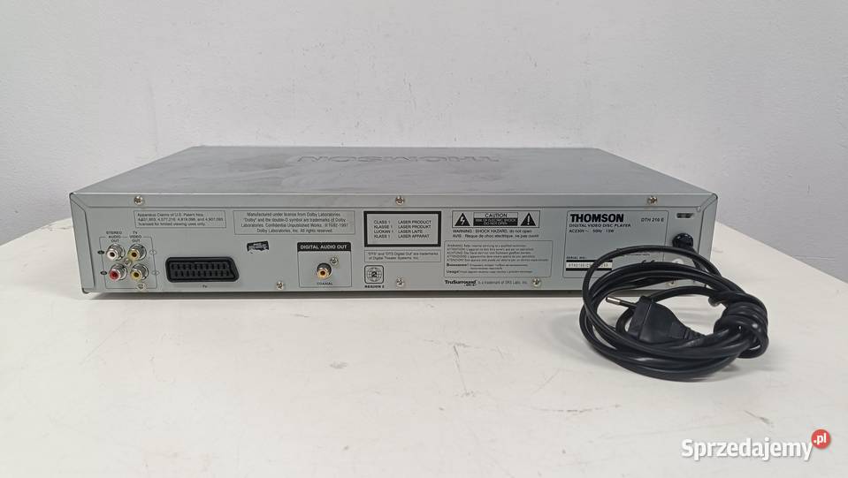 Odtwarzacz DVD THOMSON DTH 210 E Poznań sprzedam