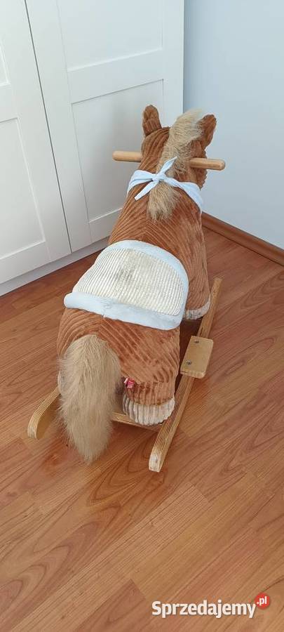 Koń konik na biegunach dzieci sprzedam