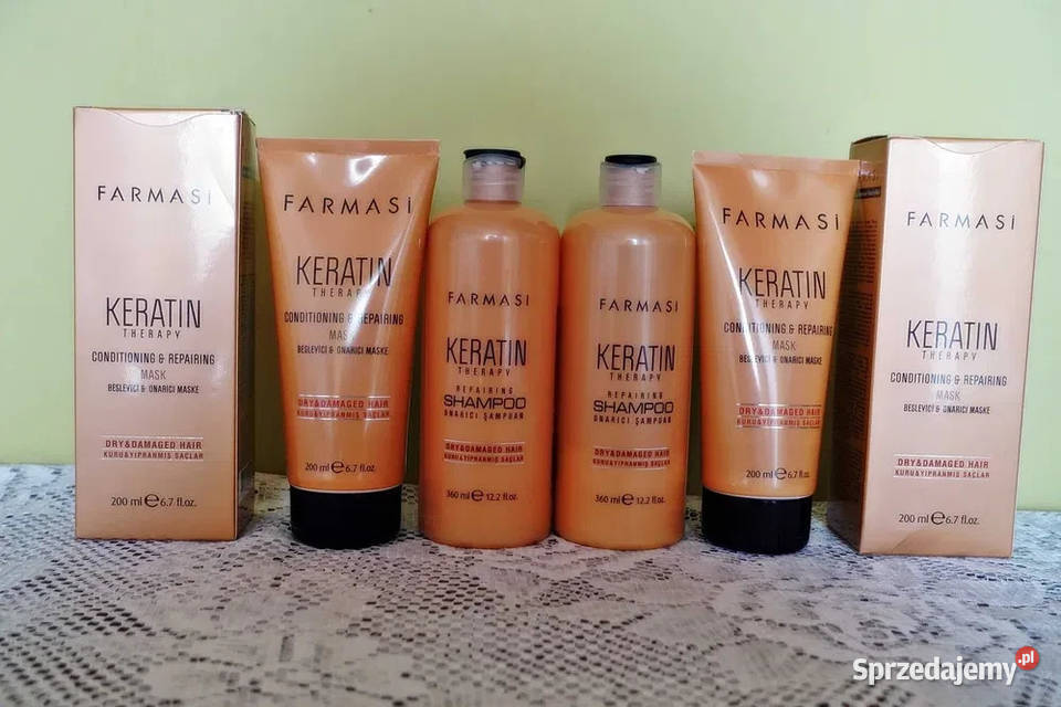 2 zestawy Keratin Therapy szampon odżywka małopolskie