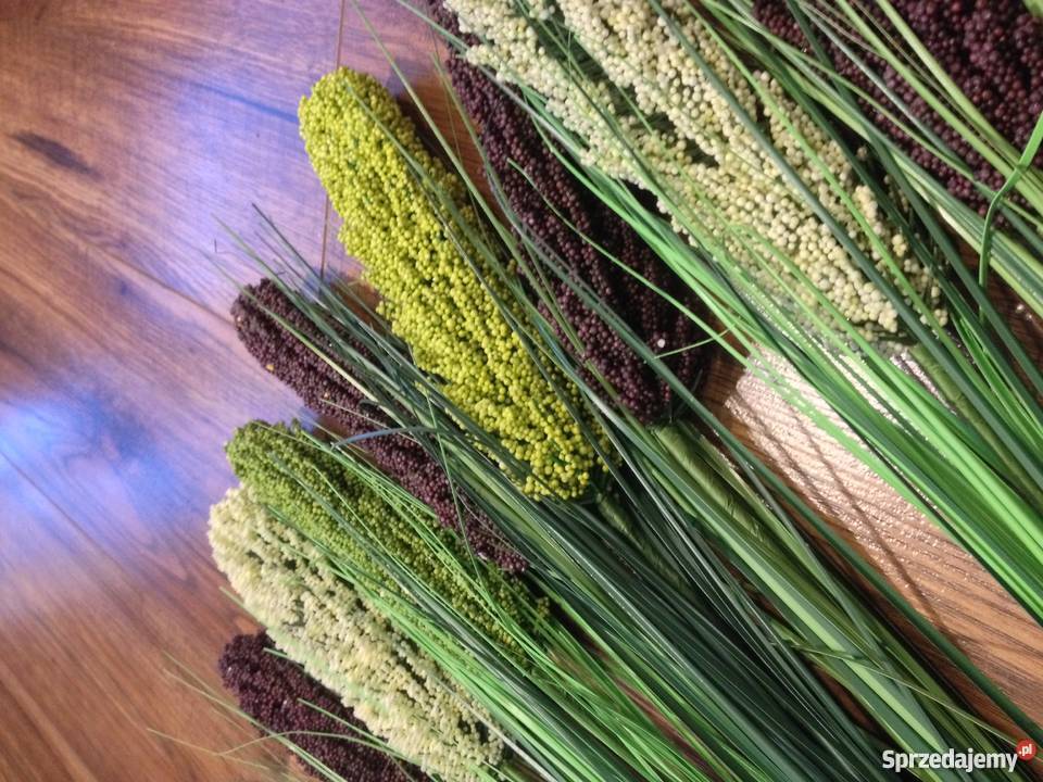 Kwiaty do wazonu sztuczne pałki dekoracja Kraków