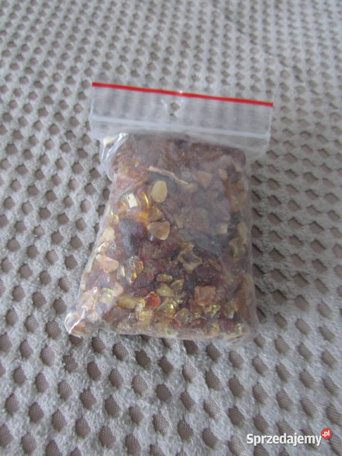 bursztyny w woreczku bursztynki małopolskie Kraków