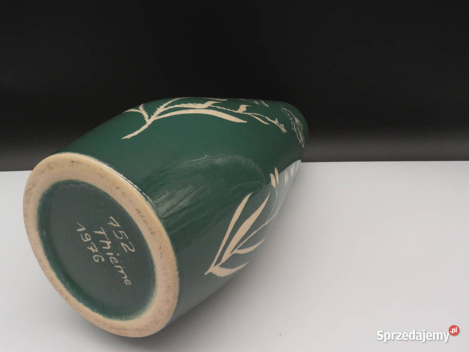 Wazon ceramiczny zielony Raszków