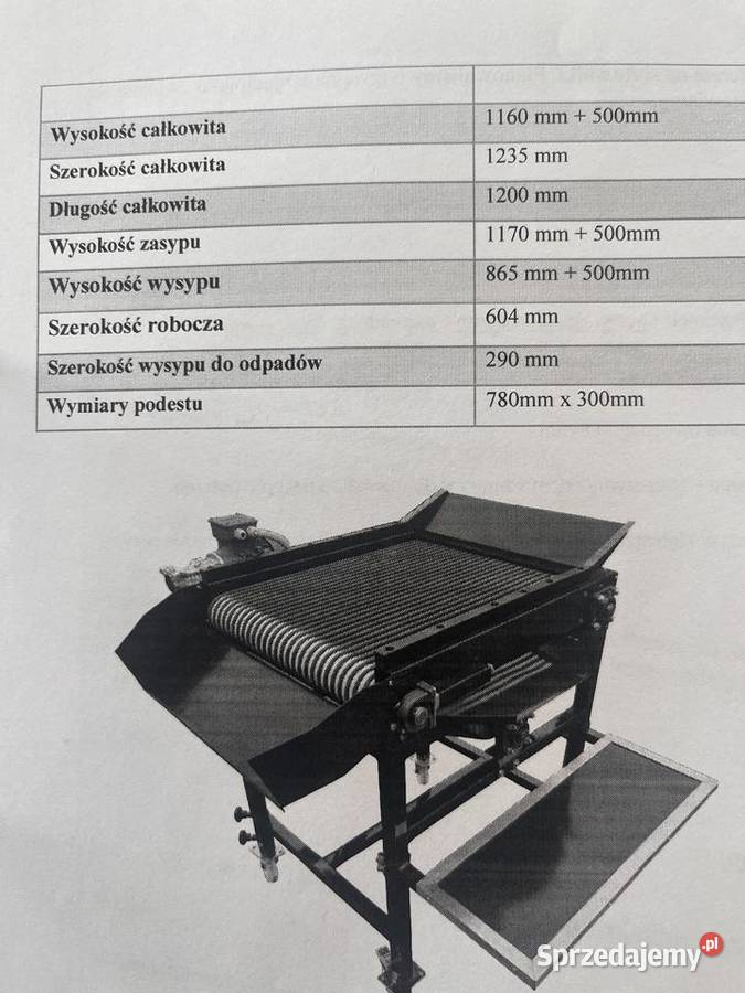 Sortownik do borówki 2 nowe