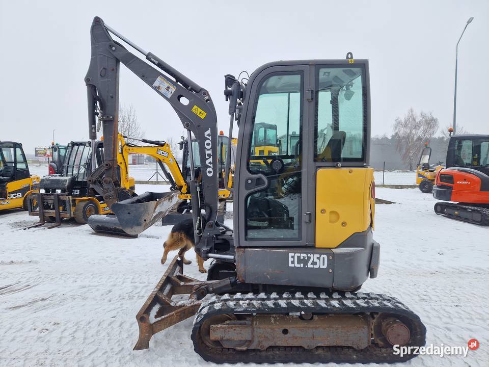 Minikoparka Volvo ECR 25D 25 tony 2019r 1900mtg nie Ryżki