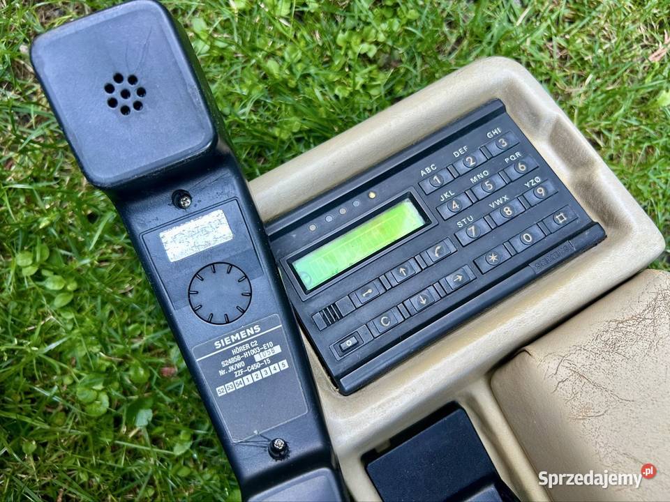 Telefon samochodowy konsola Siemens podłokietnik Warszawa