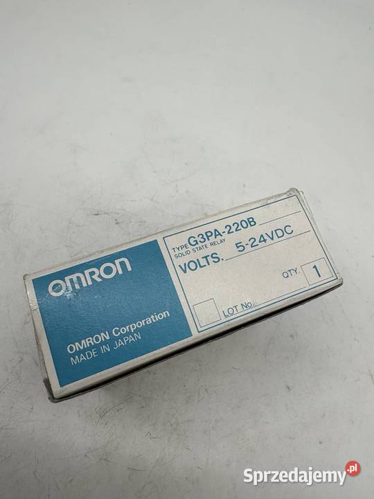 Omron G3PA220BVD Przekaźnik SSR 20A mazowieckie Warszawa sprzedam