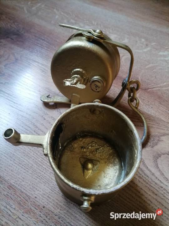 Stara lampa karbidowa Kraków