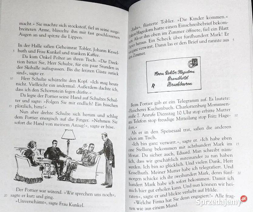 Drei Manner Im Schnee Erich Kstner lubelskie Chełm