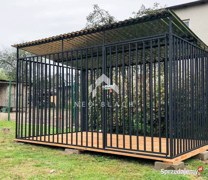 Kojec Psów 3x25m Drewniana podłoga NB180 Nowy Sącz