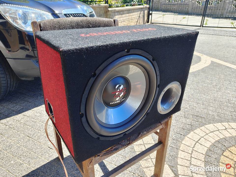 Skrzynia basowa bassowa subwoofer Ground Zero Niegowonice