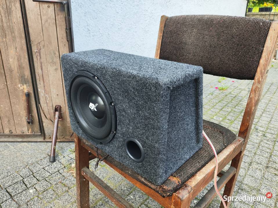 Skrzynia bassowa basowa tuba subwoofer ESX SXT8 śląskie Niegowonice