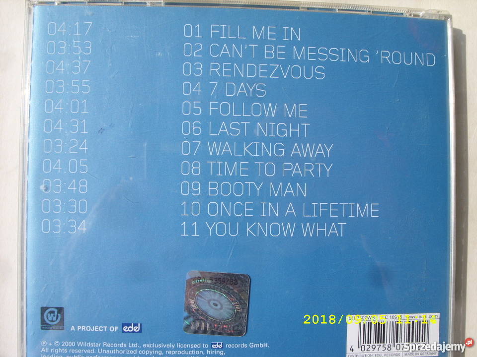 POP CRAIG DAVIDBorn to do it plyta CD Wołów