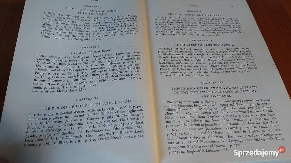 The concise Cambridge history of English twarda z obwolutą Gdańsk
