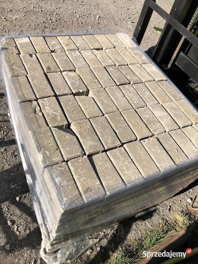 Kostka brukowa z rozbiórki drugi gatunek holland Ogród Mostki