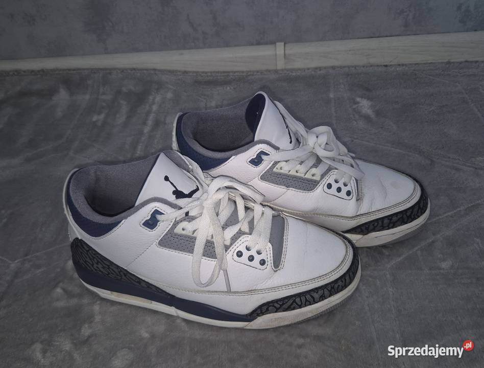 Buty chłopiec Jordan 3 Retro Midnight Navy 40 Dla Dziecka Łódź