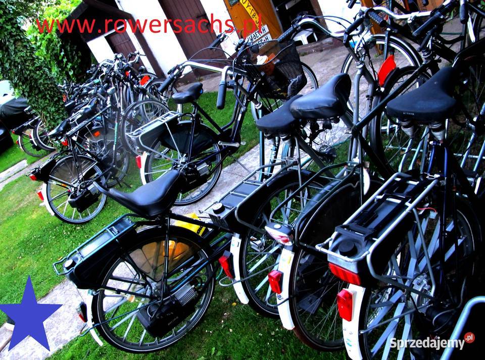 Rower z silnikiem pomocniczym Sachs Spartamet Łódź