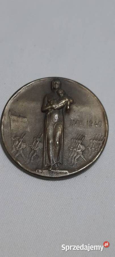 Odznaka 1940r n01 Warszawa