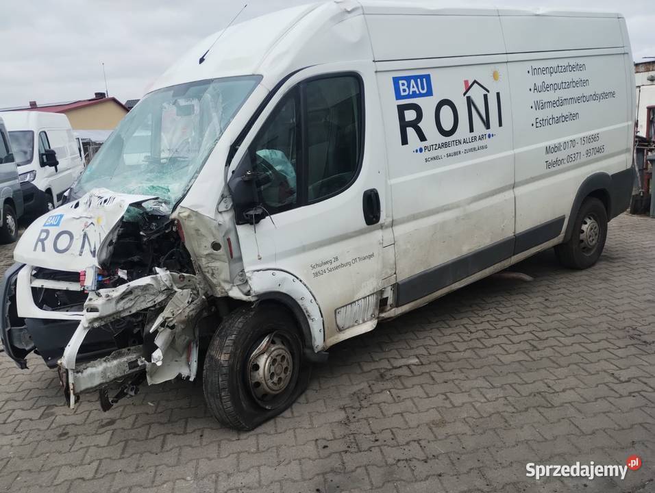 Citroen Jumper L3H2 2014r uszkodzony 22 hdi E5 Syców