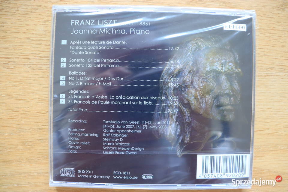 Franz Liszt Joanna Michna Piano Warszawa