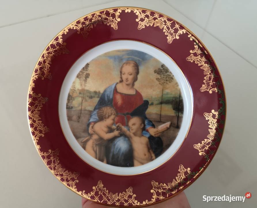 Talerz kolekcjonerski Rafael vintage Bavaria Toruń