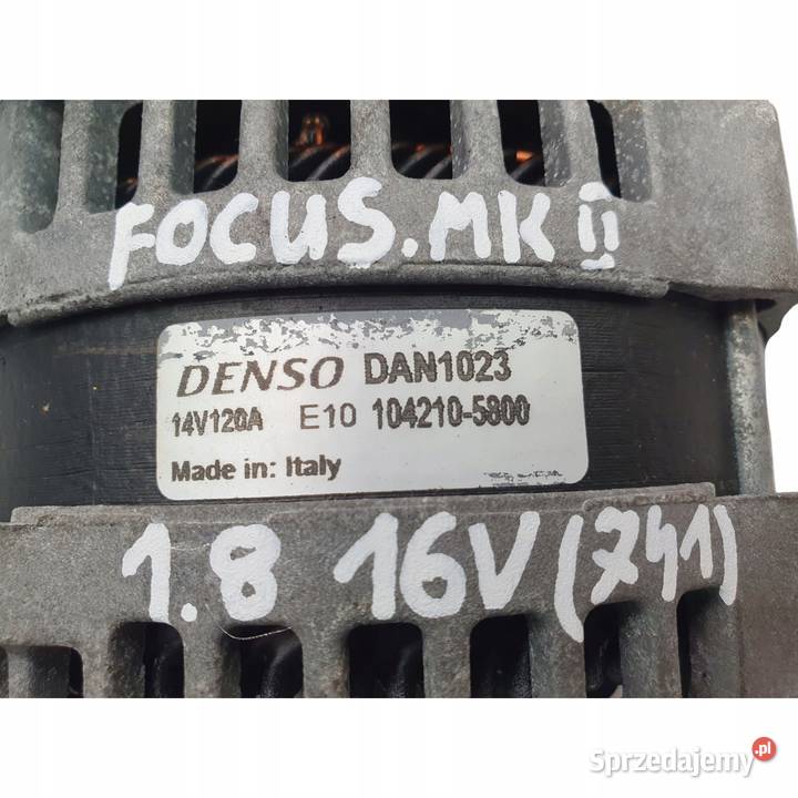ALTERNATOR Ford C Focus MK2 18 16V DAN1023 osobowe