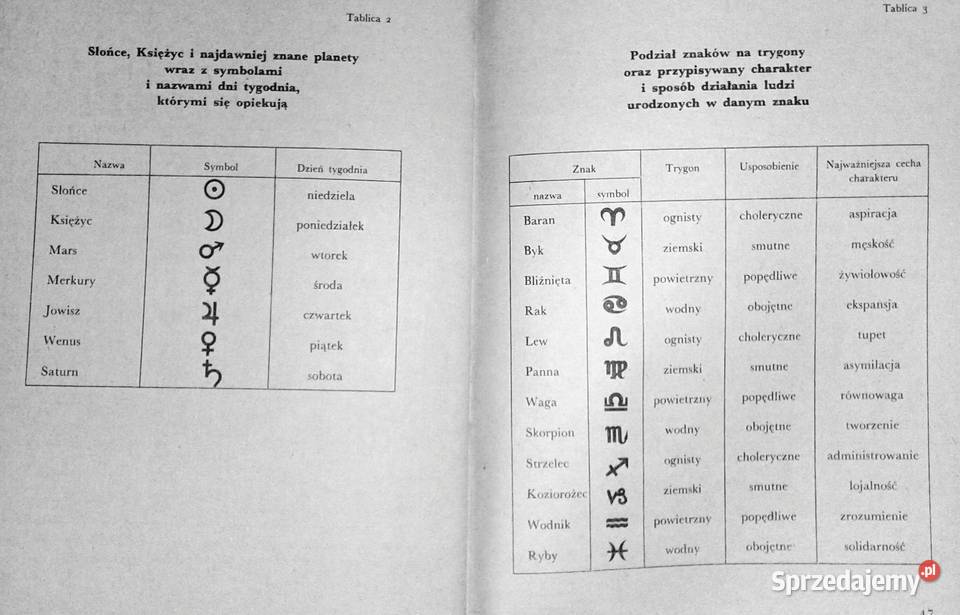Astrologus Baran Byk Bliźnięta Rok wydania 1984 Chełm
