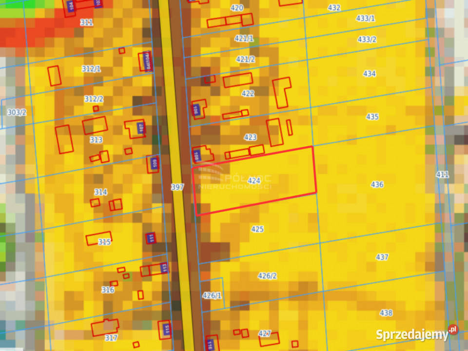 działka 2500 m w Lubniu asfalt Lubień sprzedam