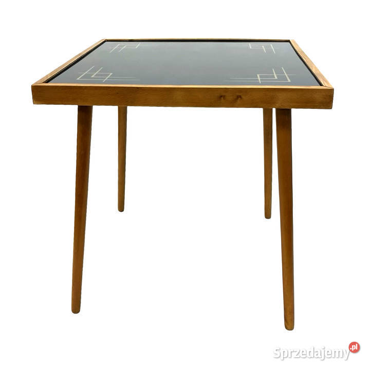 Stolik kawowy Alfred Busch Niemcy lata 60 szkło Warszawa sprzedam