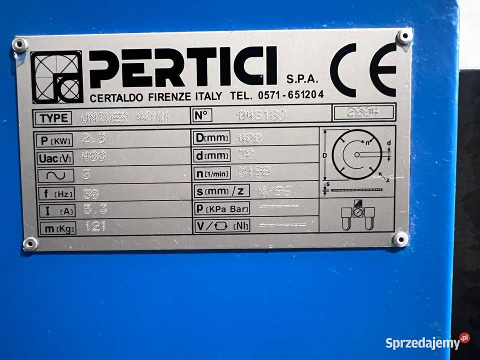 Piła ukośnica Pertici Univer 40mm