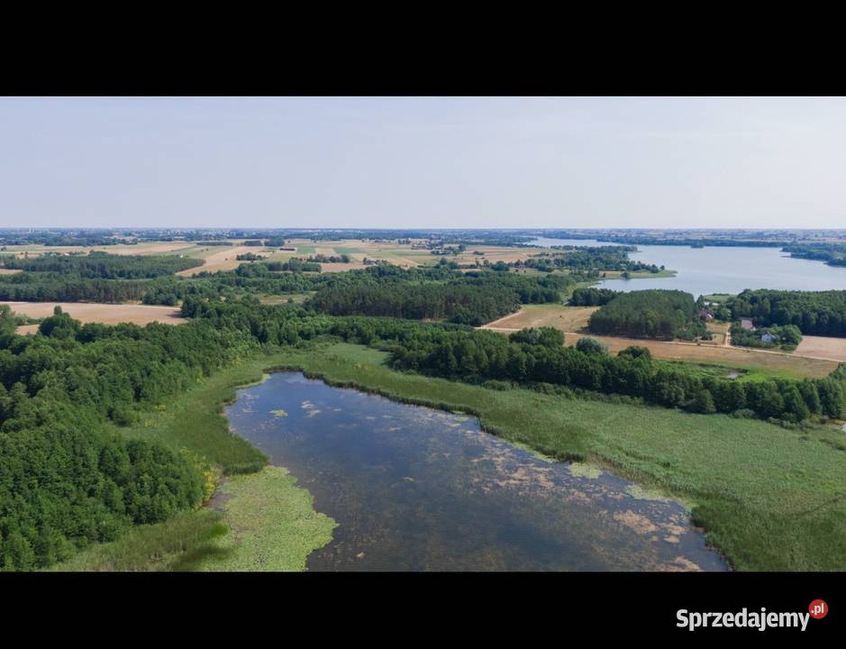 Działka jeziorem Łódź