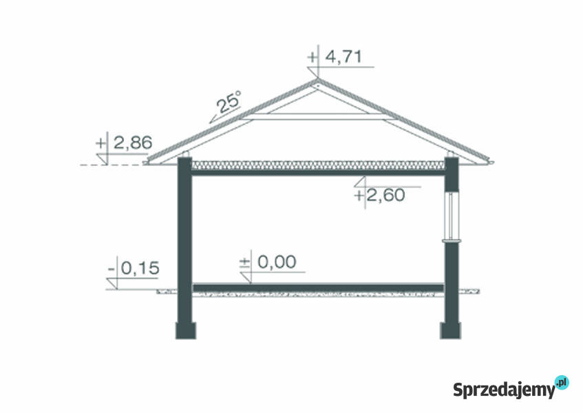 Projekt Garażu K18 BEZ POZWOLENIA NA BUDOWĘ