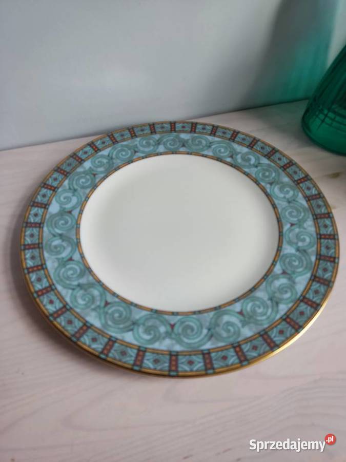 Talerz ekskluzywny Wedgwood Byzantium Bone China